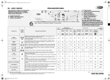 Whirlpool AWO 1200 EX Program Chart