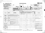 Bauknecht Staredition 1400 EX Program Chart