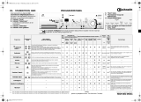Bauknecht Staredition 1600 EX Program Chart