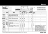 Bauknecht WAS 4740 Program Chart