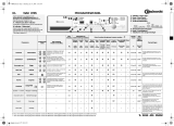 Bauknecht WAE 8785/4 Program Chart