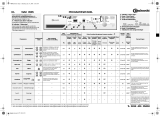 Bauknecht WAE 8585/4 Program Chart