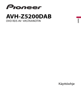Pioneer AVH-Z5200DAB Kasutusjuhend