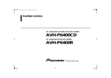 Pioneer AVH-P6400CD Kasutusjuhend
