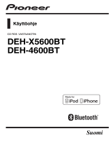 Pioneer DEH-X5600BT Kasutusjuhend