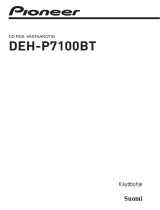 Pioneer DEH-P7100BT Kasutusjuhend