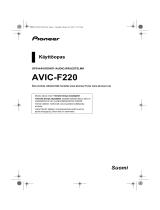Pioneer AVIC-F220 Kasutusjuhend