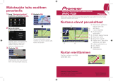 Pioneer AVIC-F220 Lühike juhend