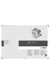 Bosch GKS Professional 65 Original Instructions Manual