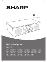 Sharp XL-B710(BK) Lühike juhend
