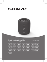 Sharp GX-BT180(BK) Lühike juhend