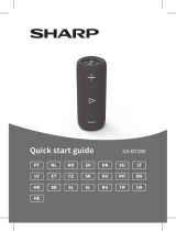 Sharp GX-BT280(BK) Lühike juhend