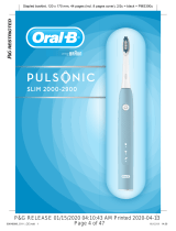 Braun Pulsonic Slim 2000-2900 Kasutusjuhend
