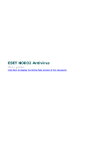 ESET NOD32 Antivirus 14 Omaniku manuaal