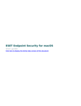 ESET Endpoint Security for macOS 6.10 Omaniku manuaal