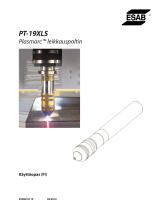 ESAB PT-19XLS Plasmarc™ Cutting Torch Kasutusjuhend