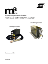 ESAB m3 plasma Precision Plasmarc Plasma Gas Box & Shield Gas Box Kasutusjuhend