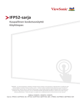 ViewSonic IFP6552 Kasutusjuhend