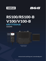 B&G V100 / V100-B Kasutusjuhend