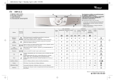 Whirlpool AWM 6122 Program Chart