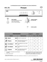 Ignis ADL 251/1 S WH Program Chart