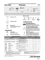 Bauknecht GSFH 5988 WS Program Chart