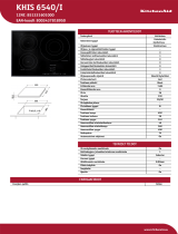 KitchenAid KHIS 6540/I Product data sheet