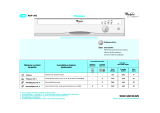 Whirlpool ADP 341/S WH Program Chart