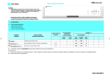 Bauknecht GSF 4631 WS Program Chart