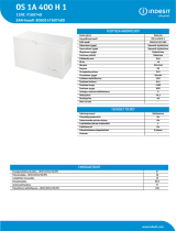 Indesit OS 1A 400 H 1 Product data sheet