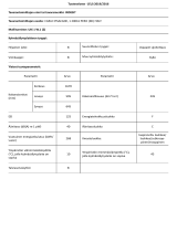 Indesit UI6 1 W.1 Product Information Sheet