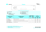 Whirlpool ADP 2441/1 WH Program Chart