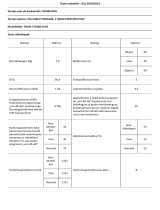 Whirlpool TDLRS 7222BS EU/N Product Information Sheet