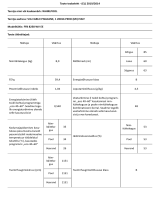 Whirlpool FFB 8258 WV EE Product Information Sheet