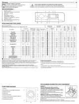 Indesit BWE 81485X WS EE N Daily Reference Guide