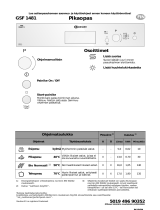 Bauknecht GSF 1481-1 WS Program Chart