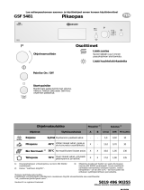 Bauknecht GSF 5481-1 WS Program Chart