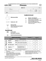 Bauknecht GSFH 1581 WS Program Chart