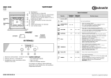 Bauknecht BSZH 5900 IN Program Chart