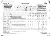 Whirlpool AWO 3665 Program Chart