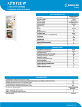 Indesit XIT8 T2E W NEL Data Sheet