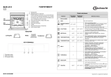 Bauknecht BLZE 6210/IN Program Chart