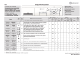 Bauknecht WAK 5760 Program Chart