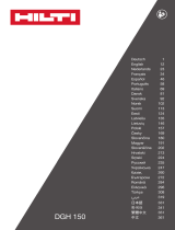 Hilti DGH 150 Kasutusjuhend