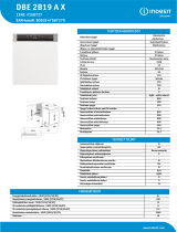 Indesit DBE 2B19 A X Product data sheet