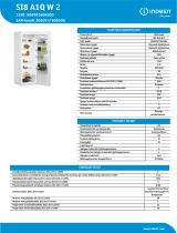 Indesit SI8 A1Q W 2 NEL Data Sheet