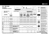 Bauknecht TRKE 6962/6 Program Chart