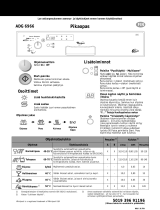 Whirlpool ADG 6966 IXM Program Chart