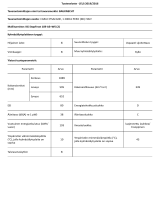 Bauknecht KG StopFrost 189 A3+WS Product Information Sheet