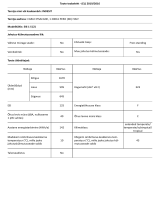 Indesit SI6 1 S Product Information Sheet